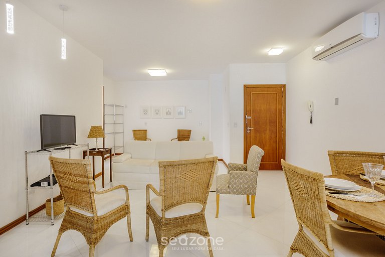 Apto cuadra mar 260m Praia dos Ingleses RIE0315