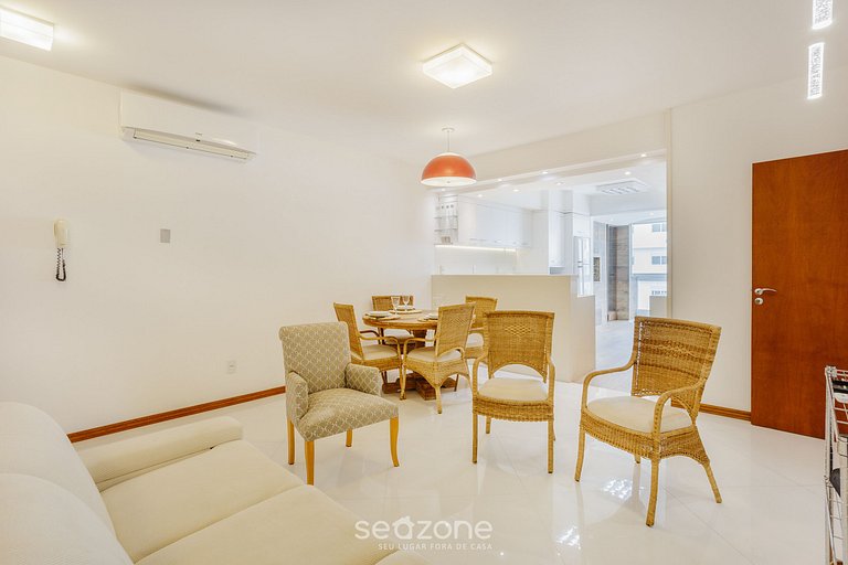 Apto cuadra mar 260m Praia dos Ingleses RIE0315