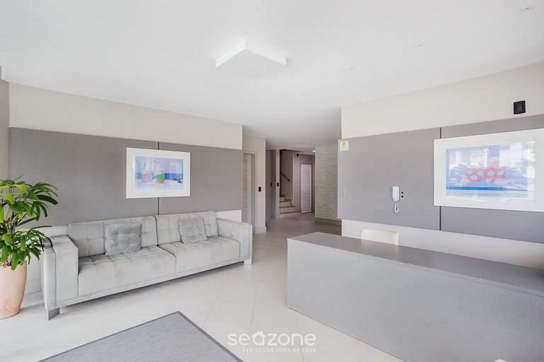 Apto cuadra mar 260m Praia dos Ingleses RIE0315