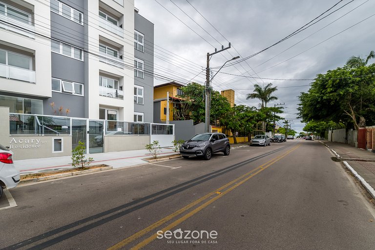 Apto c/ churrasqueira a 230m da Praia AYR0202