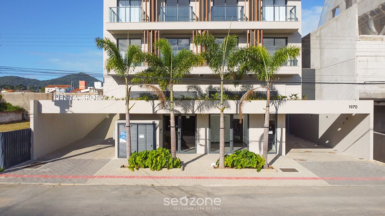 Apartamento com vista para o mar elevador PSO0601