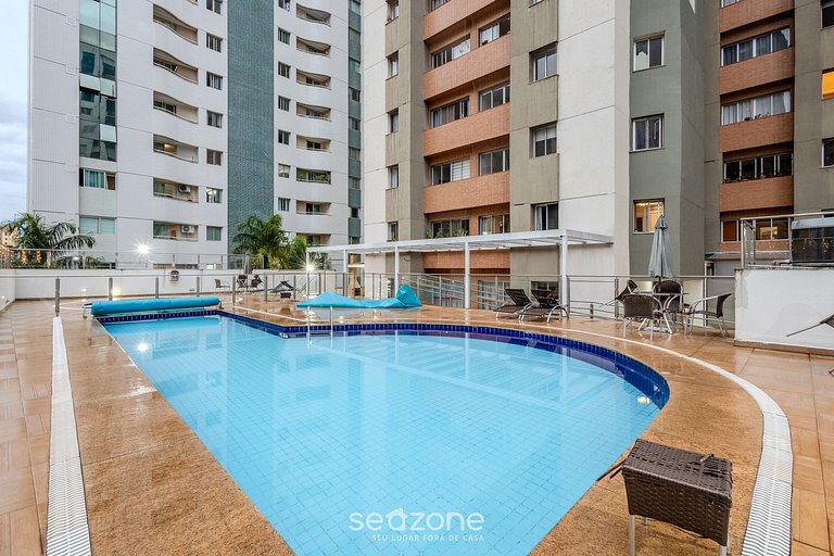 Cobertura de luxo c/ jacuzzi em Brasília BCY2001
