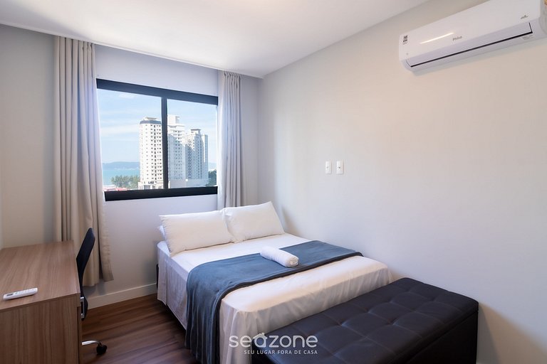 Apto c/ churrasq. vista mar 700m praia VNVA0801