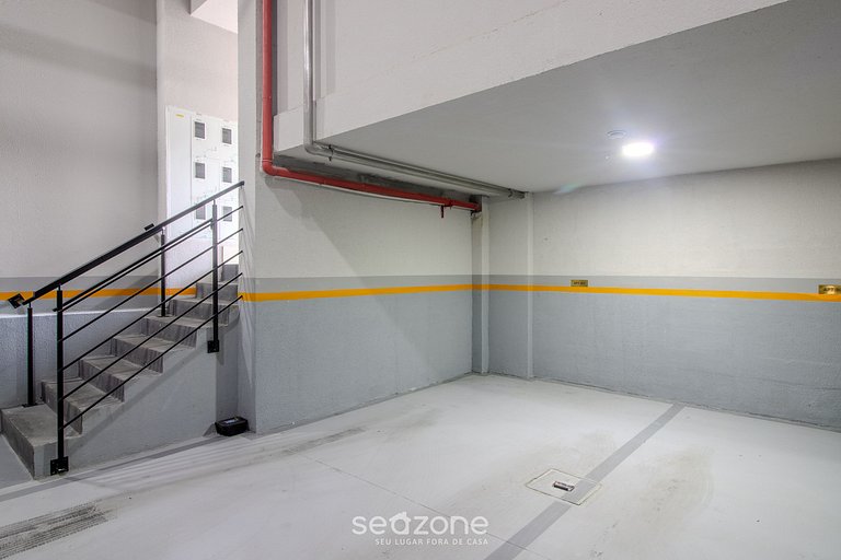 Apto c/ churrasq. vista mar 700m praia VNVA0801