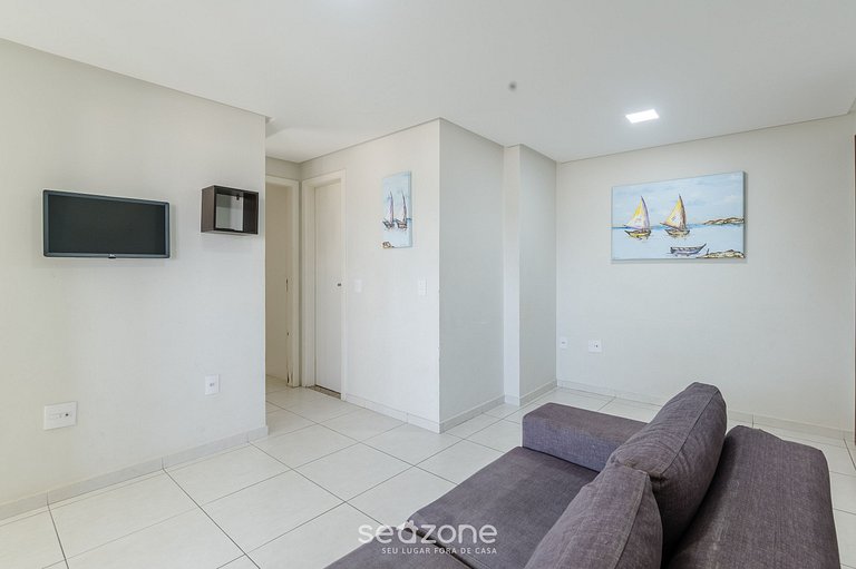 Apartamento con balcón a 500m de la playa EMZ0504