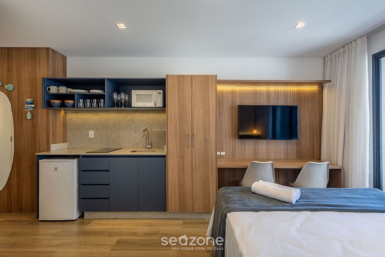 Apto completo a passos da P. de Armação PSOA0707