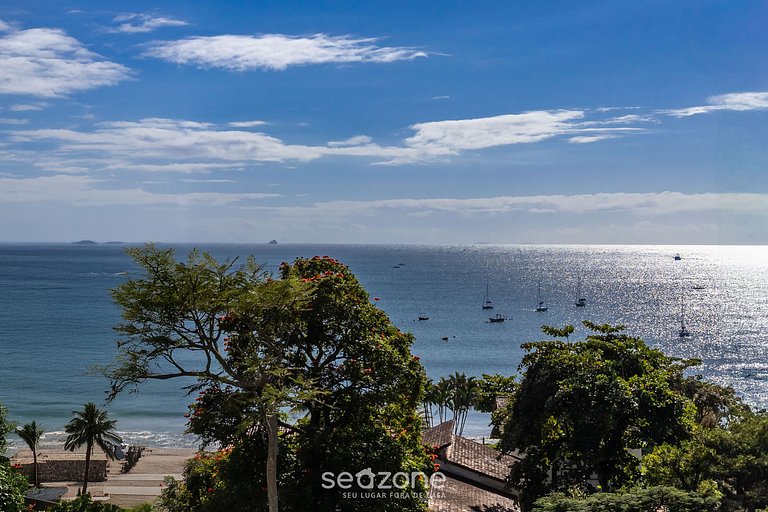 Apto completo, a pasos de la Playa Armação PSOA0707