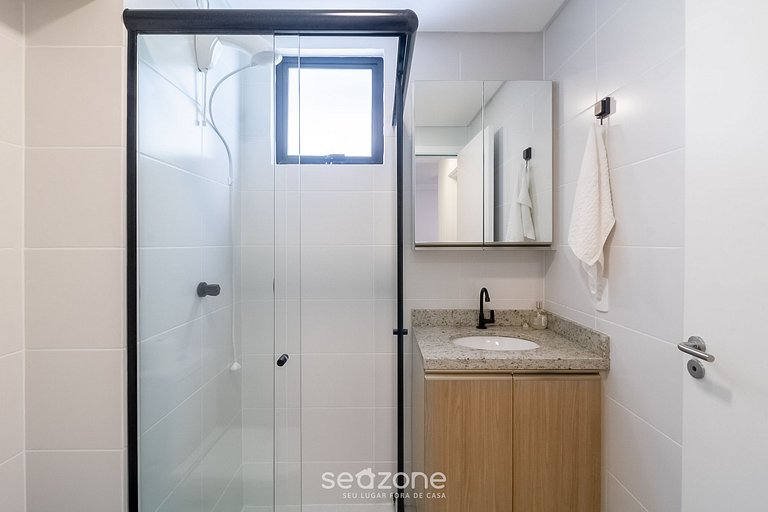 Ap de 2 h c/piscina y parrill cerca playa MCB0103