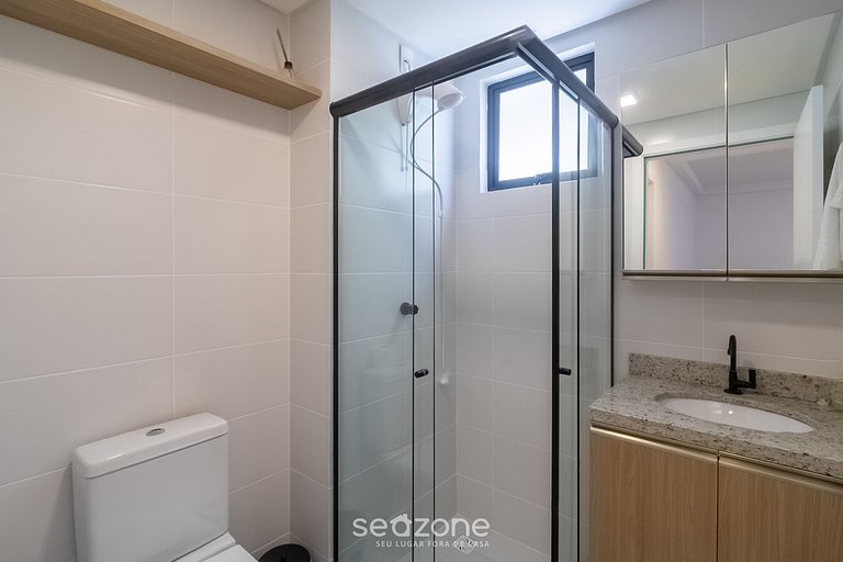 Apt 2Q c/piscina e churrasq. prox da praia MCB0103