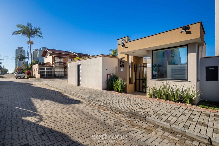 Apt 2Q c/piscina e churrasq. prox da praia MCB0103