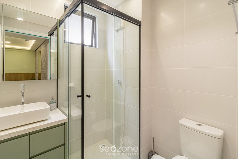 Apto completo c/ piscina 500m da praia MCB0205