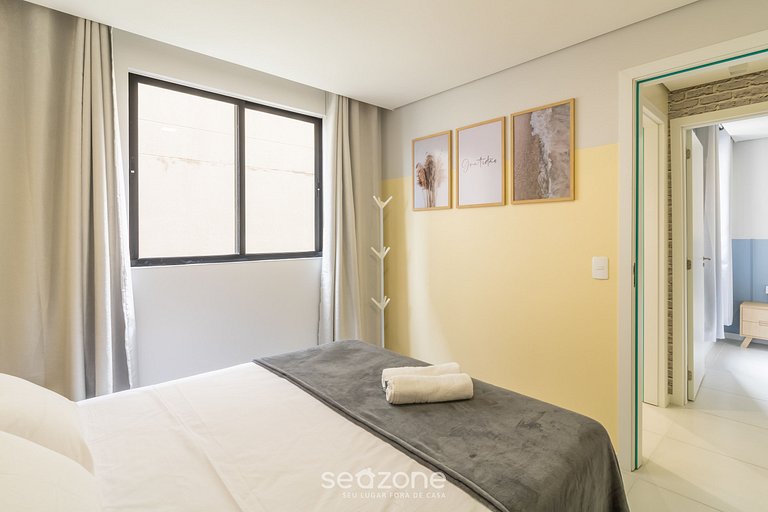 Apto completo c/ piscina 500m de la playa MCB0205