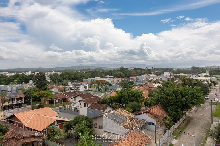 Apto 2Q c/ churrasq. próx. da Praia MCB0706