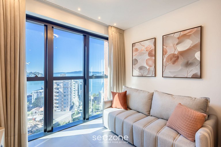 Apto c/ vista al mar, a 280m de la playa - MHF1404