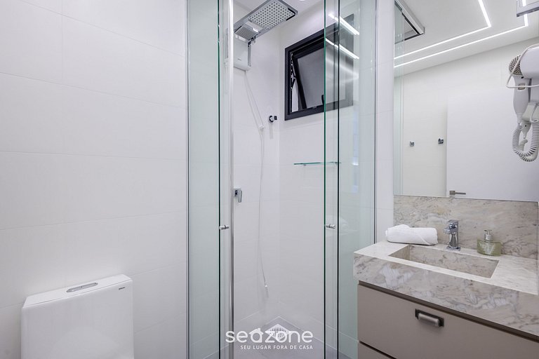 Apto c/ vista al mar, a 280m de la playa - MHF1404