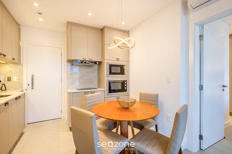 Apto c/ vista al mar, a 280m de la playa - MHF1404