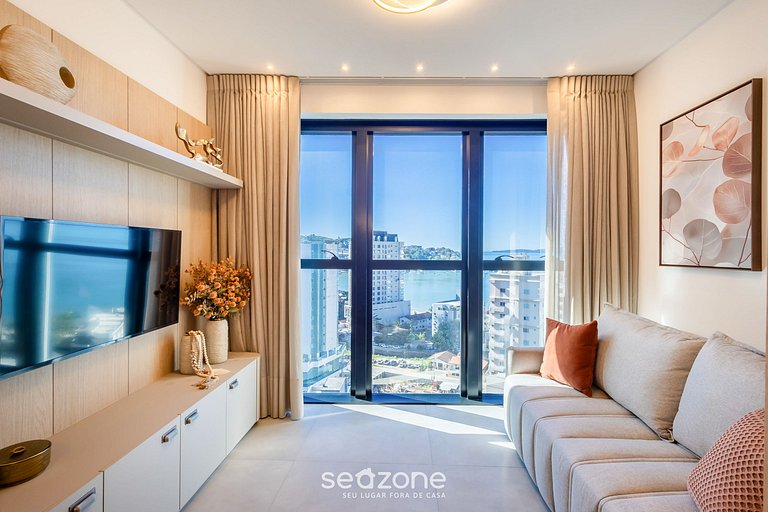 Apto c/ vista al mar, a 280m de la playa - MHF1404