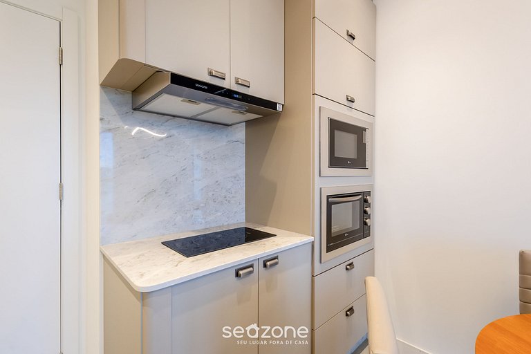 Apto c/ vista al mar, a 280m de la playa - MHF1404