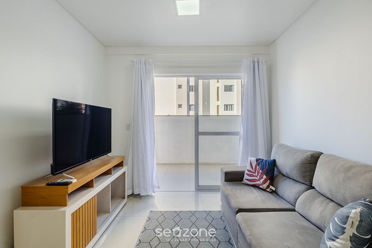 Apt c/ Churrasq. a 600m da Praia GEN0102