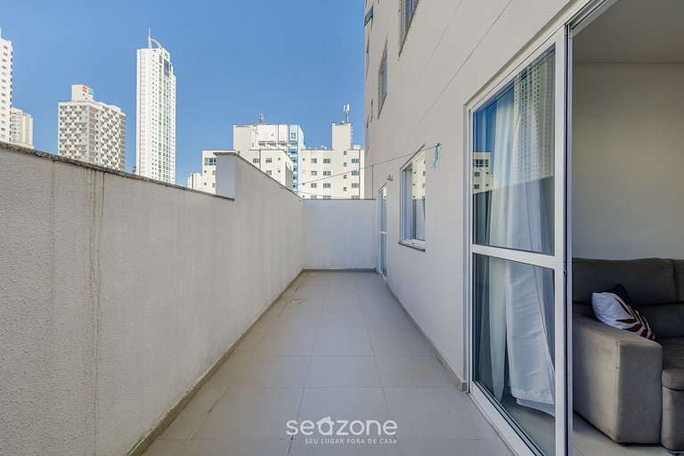 Apt c/ Churrasq. a 600m da Praia GEN0102