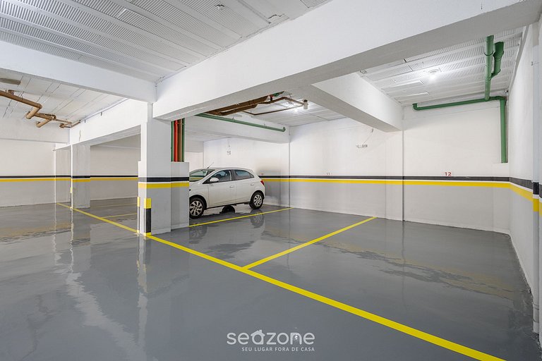 Apt c/ Churrasq. a 600m da Praia GEN0102