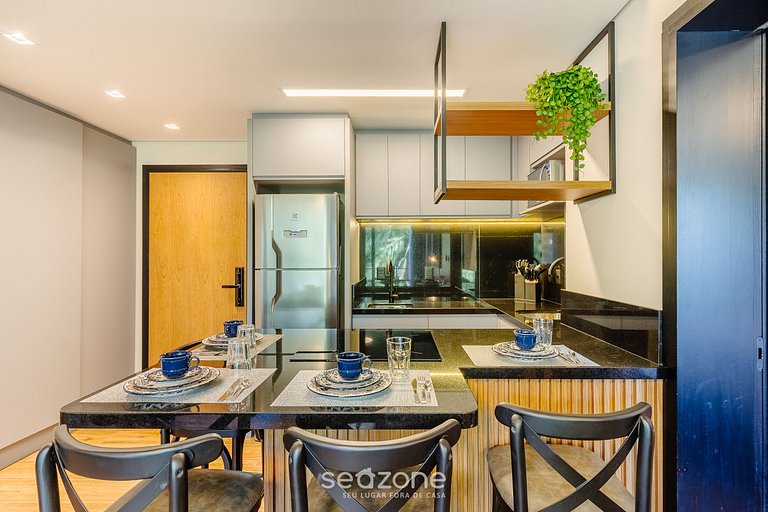 Apto sofisticado a pasos de la Rua Coberta DMS0104