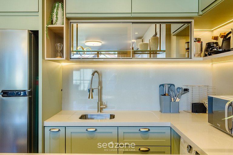 Apt c balcón, chimenea y vista en centro | DMS0107