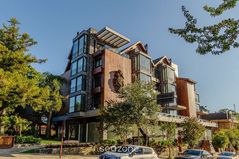 Apt c balcón, chimenea y vista en centro | DMS0107