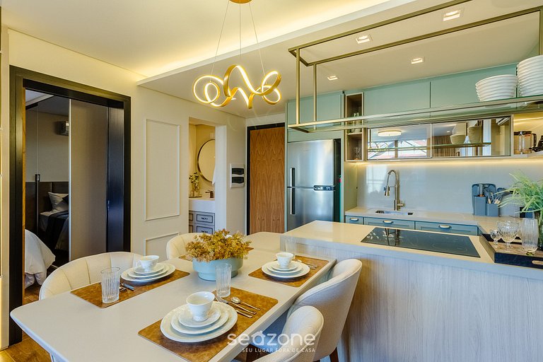 Apt c balcón, chimenea y vista en centro | DMS0107