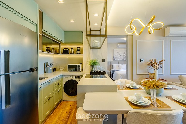 Apt c balcón, chimenea y vista en centro | DMS0107