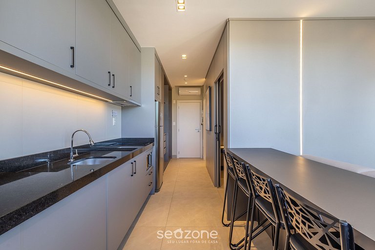 Estudio c/ piscina 500m del mar - ELF0401