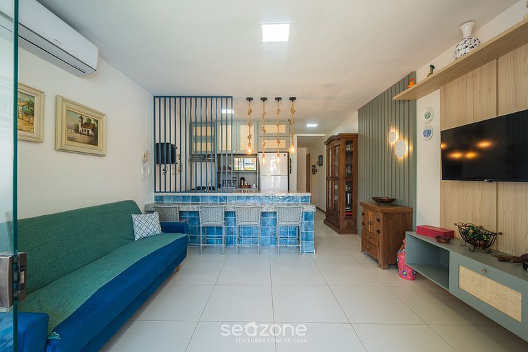 Casa c/ balcón y 2 habitaciones - Imbassaí SOV0002