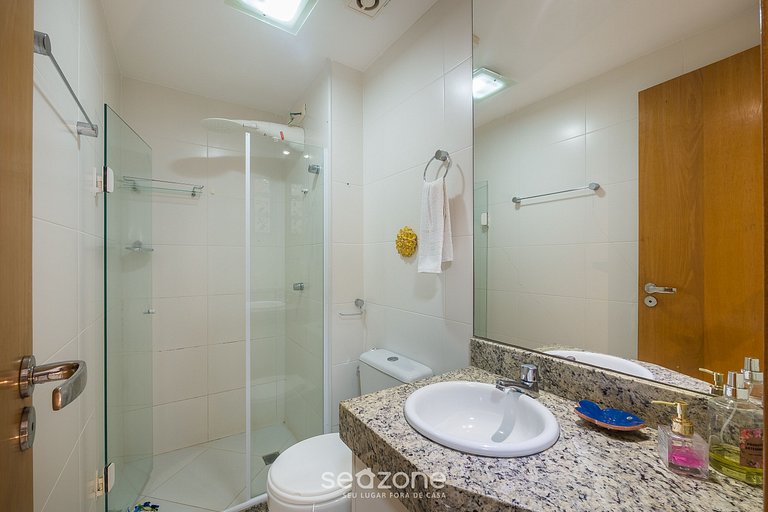 Casa c/ balcón y 2 habitaciones - Imbassaí SOV0002