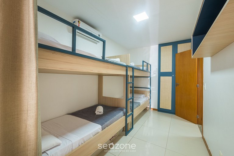 Casa c/ balcón y 2 habitaciones - Imbassaí SOV0002