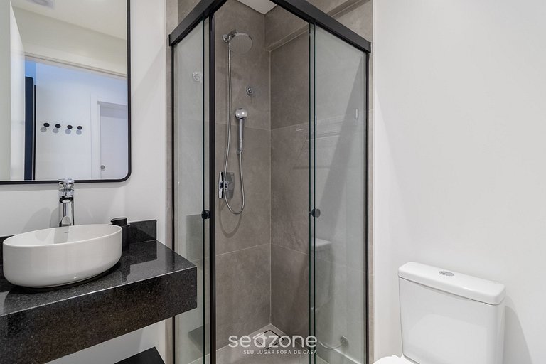 Studio junto al mar con balcón - PSOA1007