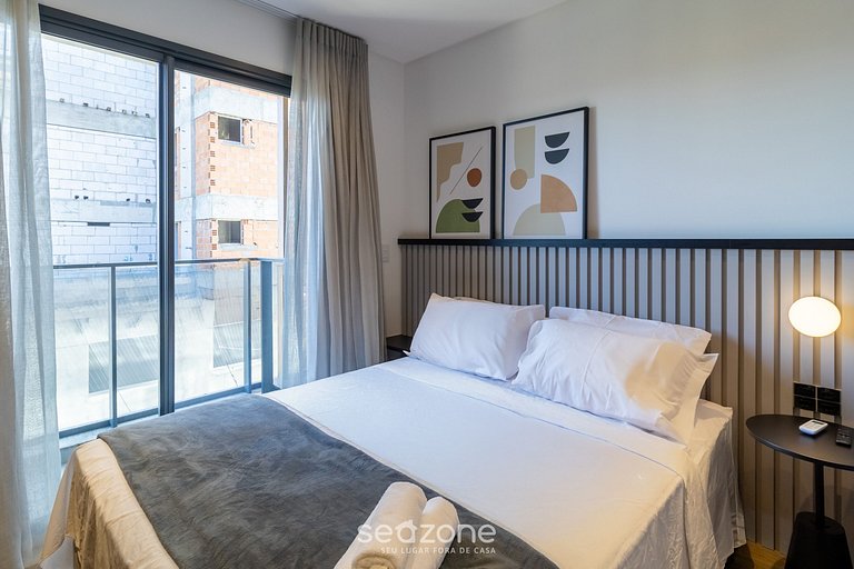 Studio junto al mar con balcón - PSOA1007