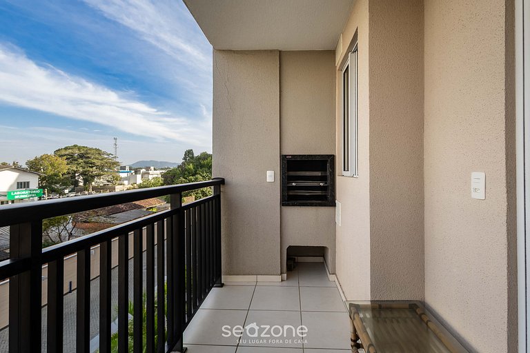 Apto 2Q c/ piscina e churrasq 210m - CSI0302