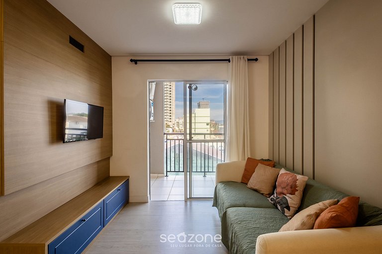 Apto 2Q c/ piscina e churrasq 210m - CSI0302