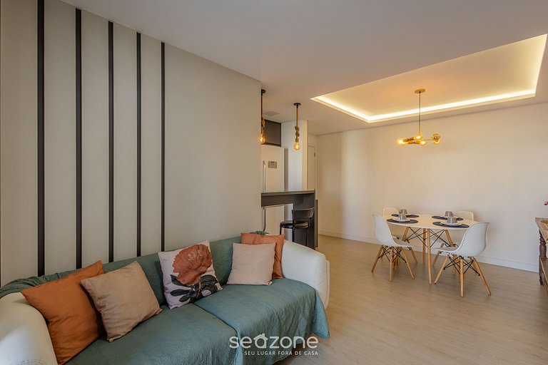 Apto 2Q c/ piscina e churrasq 210m - CSI0302