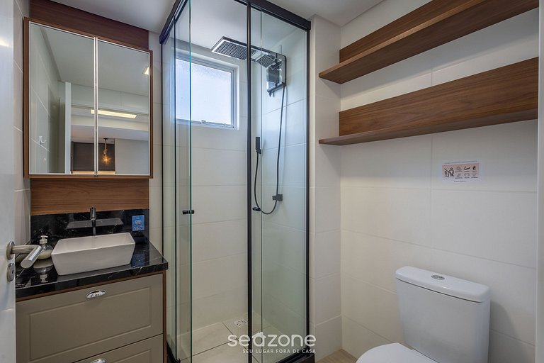 Apto 2H c/ piscina y parrilla 210m - CSI0302