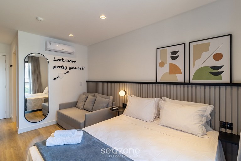 Studio cond. c/ piscina próx Beto Carrero PSOB1007