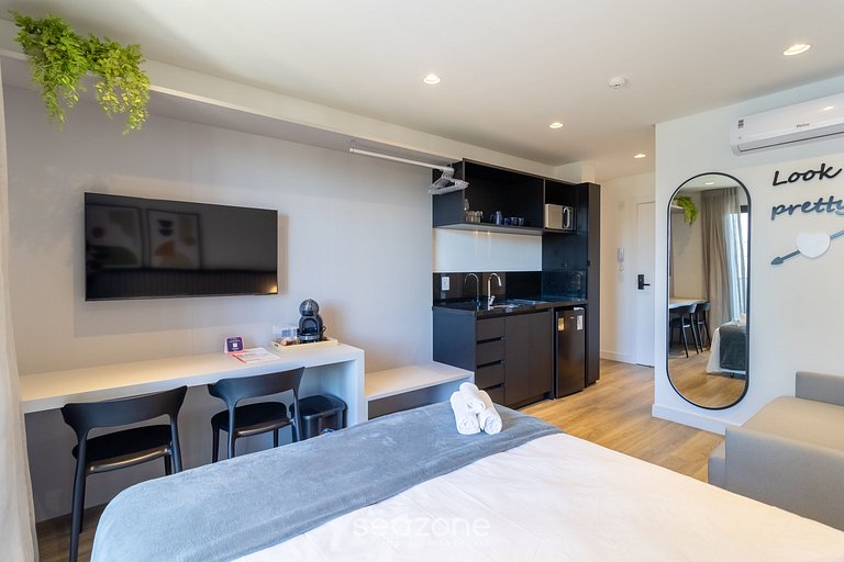 Studio cond. c/ piscina próx Beto Carrero PSOB1007