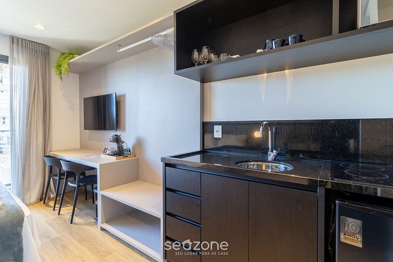 Studio cond. c/ piscina próx Beto Carrero PSOB1007