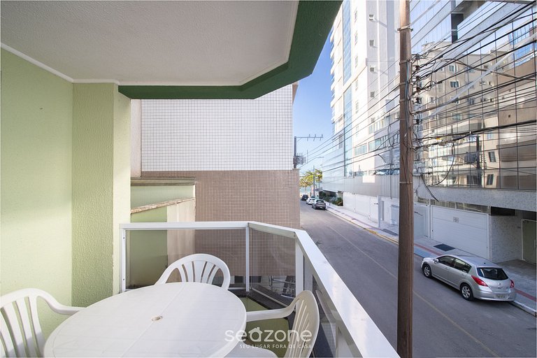 Apto con Balcón y Parrilla a 78m del Mar OBS0101