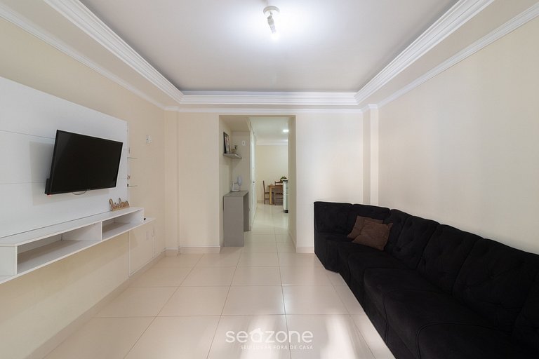 Apto con Balcón y Parrilla a 78m del Mar OBS0101