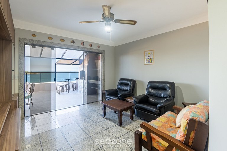 Cobertura com piscina e vista para o mar - VDI0401