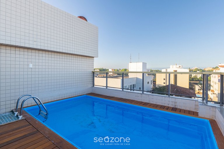 Cobertura com piscina e vista para o mar - VDI0401