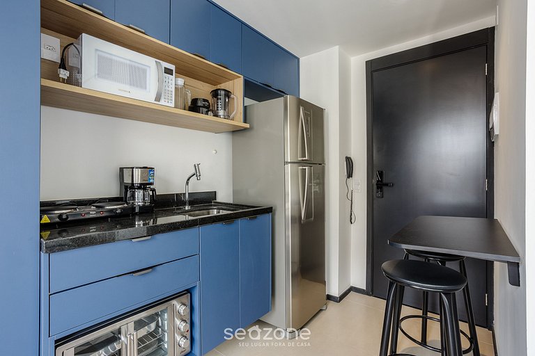 Studio con balcón y vista en Consolação - VNO1417