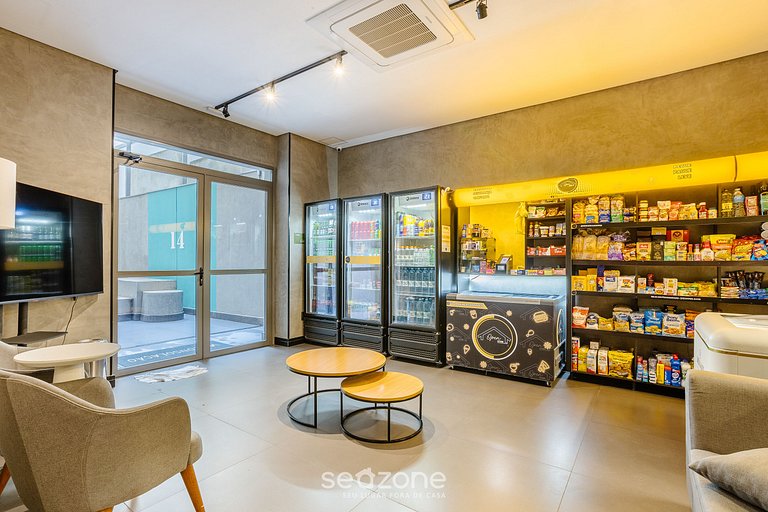 Studio c/ varanda e vista em Consolação - VNO1417