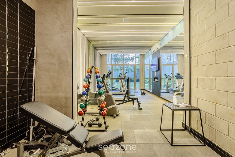 Studio con balcón y vista en Consolação - VNO1417